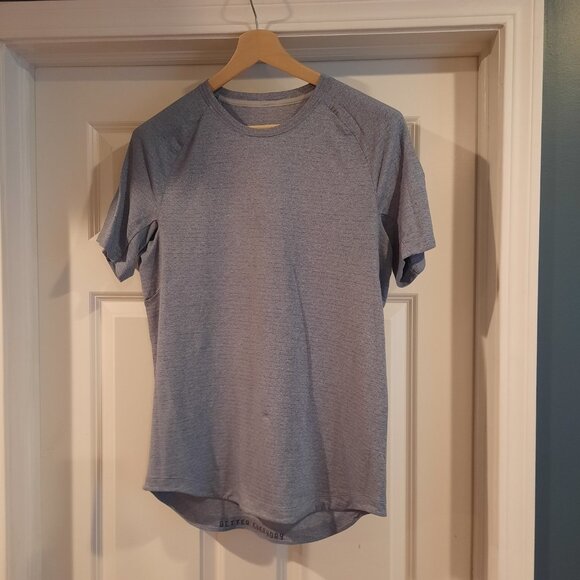 Lululemon Other - Lululemon Shirt Mens Small Blue Gray Drysense Active Gym Training Performance
